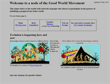Tablet Screenshot of goodworld.lightnet.co.uk