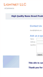 Mobile Screenshot of lightnet.com